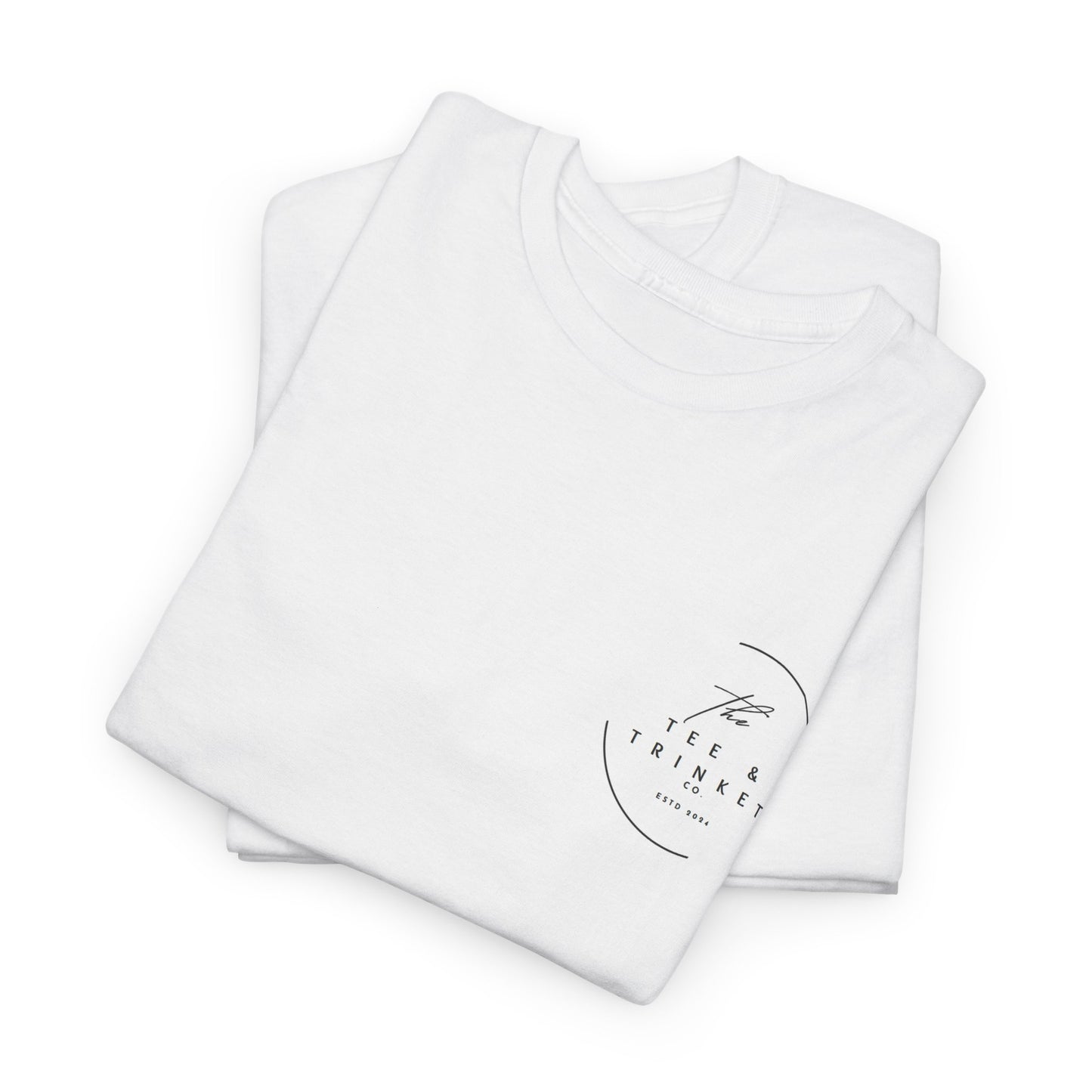 The Tee & Trinket Co. Logo - Stylish Unisex Heavy Cotton Tee